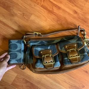 Coach bag and wallet